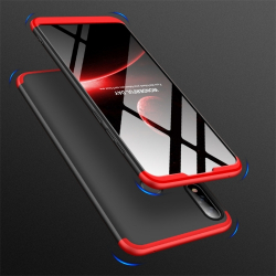 Capinha de Celular Zenfone Max Pro M2 ZB631KL em 3 Partes Preto-Vermelho