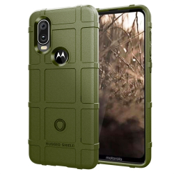Capa Motorola One Vision Shield Series Verde