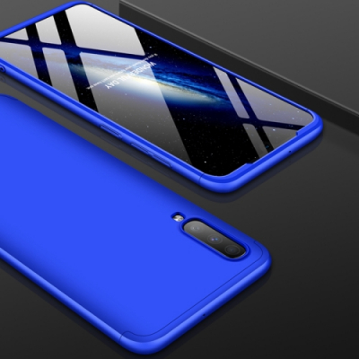 Capinha Samsung A70 Cobertura Completa das Bordas Azul