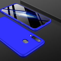 Capa Samsung M30 Cobertura Completa das Bordas Azul