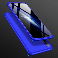 Capa Samsung A50 Cobertura Completa das Bordas Azul