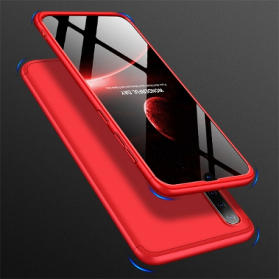 Capa Celular Samsung A50 Cobertura Completa das Bordas Vermelho