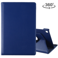 Capa Galaxy Tab S5e Couro 360º Rotação Azul