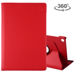 Capa Samsung Tab S5e Couro 360º Rotação Vermelho