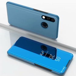 Capa Huawei P30 Lite Flip Espelhado Azul