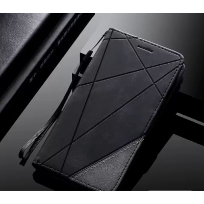 Capa Moto G8 Power - Flip Carteira Preto