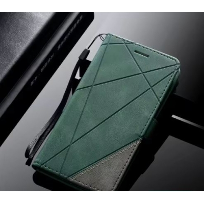 Capa Moto G8 Power - Flip Carteira Verde