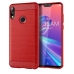 Capa Zenfone Max Pro M2 ZB631KL - TPU Fibra de Carbono