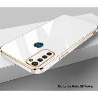 Capa Moto G8 Power - Silicone Branco