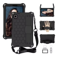 Capa Galaxy Tab A11 - Alça e Suporte Preto
