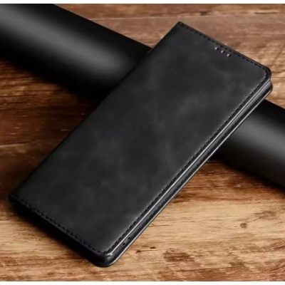 Capa Motorola Edge Flip Couro