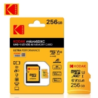 Cartão de Memória Micro SD KODAK Classe 10 A1 - 256GB