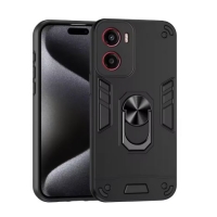 Capa Motorola Moto G06 - Anel de Suporte Preto