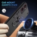 Capa Motorola Moto G06 - Anel de Suporte Preto Capa Motorola Moto G06 - Anel de Suporte Preto