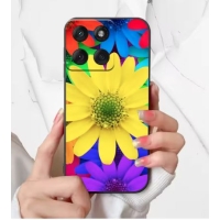 Capinha Motorola Edge 60 Fusion - Flor Amarela