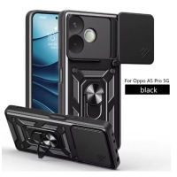 Capa Oppo A5 PRO - Anel e Protetor de Câmera