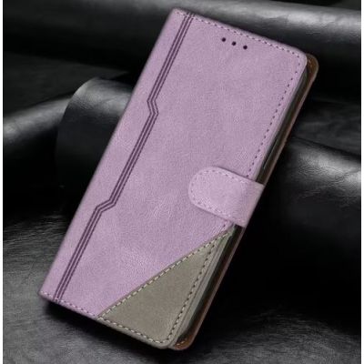 Capa Motorola Edge 60 NEO - Flip Carteira Roxo