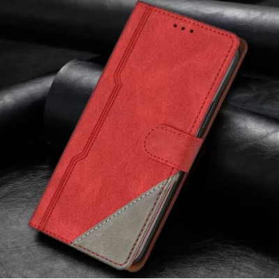 Capa Motorola Edge 60 NEO - Flip Carteira Vermelho
