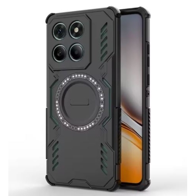 Capa Motorola Edge 60 NEO - Anel Magnético Preto
