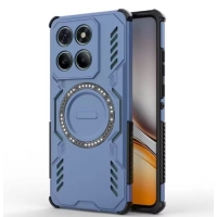 Capa Motorola Edge 60 NEO - Anel Magnético Azul