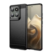 Capa Motorola Edge 60 NEO - TPU Fibra de Carbono Preto