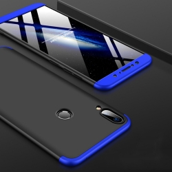 Capinha para celular Zenfone Max Pro M1 Cobertura Completa - Azul e Preto