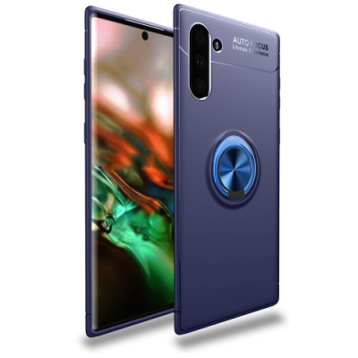 Capinha Galaxy Note 10 com Anel de Suporte Azul