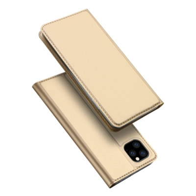 Capa Iphone 11 Pro Max Flip Skin Pro Series Dourado
