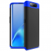 Capa Samsung A80 Cobertura Completa das Bordas Preto-Azul
