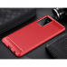 Capa Samsung A72 TPU Fibra de Carbono Vermelho