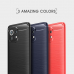 Capa Xiaomi Mi 11 TPU Fibra de Carbono Vermelho