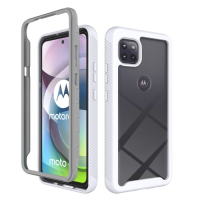 Capa Motorola Moto G 5G Duas Camadas Proteção Branco