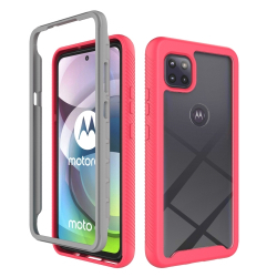 Capa Motorola Moto G 5G Duas Camadas Proteção Vermelho