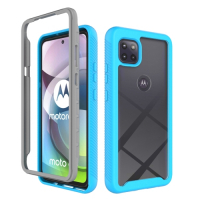 Capa Motorola Moto G 5G Duas Camadas Proteção Azul