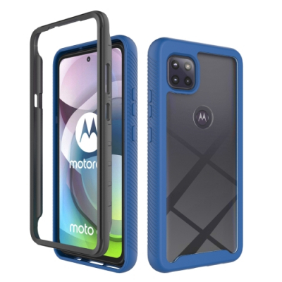 Capinha Motorola Moto G 5G Duas Camadas Proteção Azul Marinho