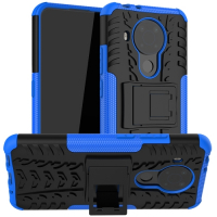 Capa Nokia 5.4 TPU e Plástico Azul