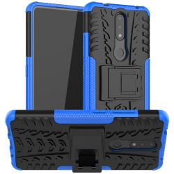 Capa Nokia 2.4 TPU e Plástico com Suporte Azul