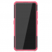 Capa Nokia 2.4 TPU e Plástico com Suporte Rosa