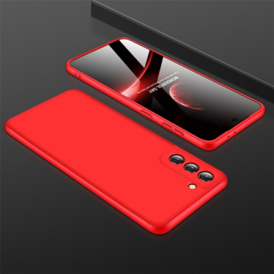Capa Samsung S21+ em 3 Partes Vermelho