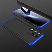 Capa Samsung S21 Ultra em 3 Partes Preto-Azul