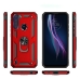 Capinha Motorola One Fusion - Anel de Suporte Vermelho