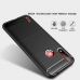 Capa Motorola Moto E7 Power TPU Fibra de Carbono Vermelho
