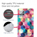 Capinha de Celular Samsung M62 TPU Transparente Hexágono Colorido