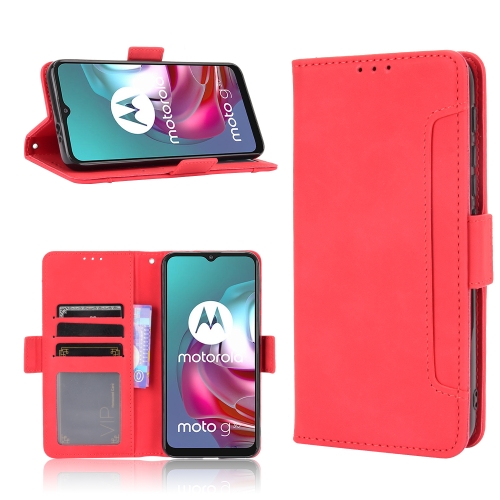 Capa Motorola Moto G20 de Couro Flip Vermelho ️