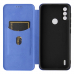 Capa Motorola Moto E7 Power Flip Azul