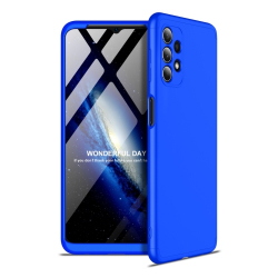 Capa Galaxy A32 4G em 3 Partes Azul