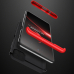 Capinha de Celular em 3 Partes para Samsung M62 Preto-Vermelho
