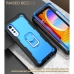 Capa LG Velvet - Anel de Suporte Antichoque Azul