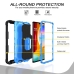 Capa LG Velvet - Anel de Suporte Antichoque Azul