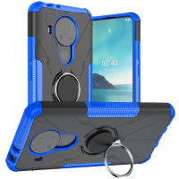 Capa Nokia 5.4 com Anel de Suporte Azul